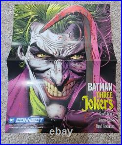 Batman Three Jokers #1-3 COMPLETE ALL COVERS INCL 125 + Cards & Poster DC