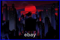Batman vs. Catwoman FOIL by Raid71 Ltd Edition x/175 Screen Print Poster MINT