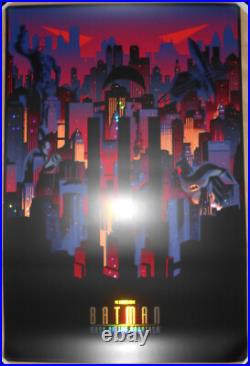 Batman vs. Phantasm Raid71 FOIL VARIANT Screen Print Poster Mask Chris Thornley