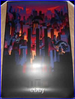 Batman vs. Phantasm Raid71 FOIL VARIANT Screen Print Poster Mask Chris Thornley