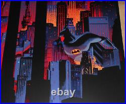 Batman vs. Phantasm Raid71 FOIL VARIANT Screen Print Poster Mask Chris Thornley