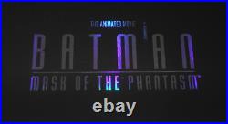 Batman vs. Phantasm Raid71 FOIL VARIANT Screen Print Poster Mask Chris Thornley