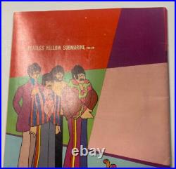 Beatles Yellow Submarine Comic Book With Poster Attached 1968 Gold Key Free S/h