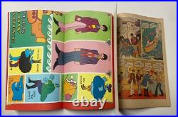 Beatles Yellow Submarine Comic Book With Poster Attached 1968 Gold Key Free S/h