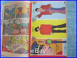 Beatles Yellow Submarine GIANT POSTER ATTACHED near mint REDUCED