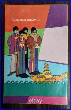 Beatles Yellow Submarine Gold Key Comic Book 1968 with Poster Intact