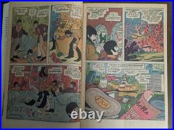 Beatles Yellow Submarine Gold Key Comic Book 1968 with Poster Intact