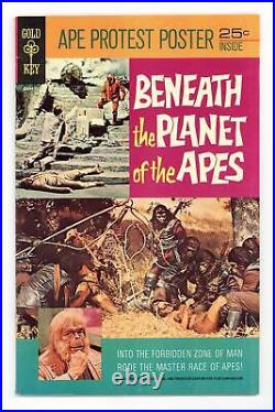 Beneath the Planet of the Apes #12A Poster Included FN- 5.5 1970