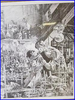 Bernie Wrightson SIGNED Frankenstein I Shall Be With You On Your Wedding Night