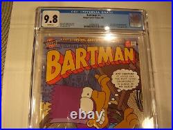 Bongo Comics Bartman #1 CGC 9.8 Silver Foil Cover Bartman Poster New Slab 1993
