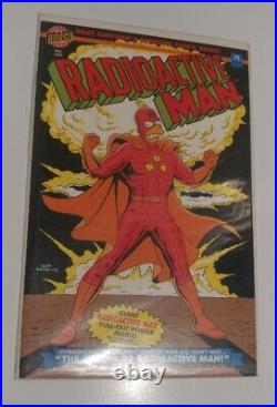 Bongo Comics Radioactive Man #1 Glow In The Dark Cover with Poster