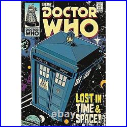 Buyartforless Doctor Who Tardis Comic Book Cover Dr WhoTV Television Show Poster