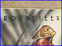C1991 Single Sheet Movie Poster Rocketeer 27 x 40 DISNEY COMIC BOOK SUPERHERO