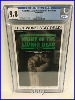 CGC 9.8 Night of the Living Dead Day of the Undead #1 Movie Poster Variant