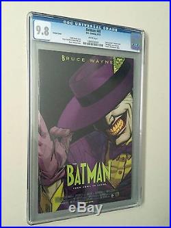 CGC Graded 9.8 BATMAN #40 VARIANT COVER (DC COMICS) The Mask Movie Poster