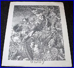 CONAN Cimmerian Death 1977 Barry Windsor-Smith Gorblimey Dark Eagle Poster FN