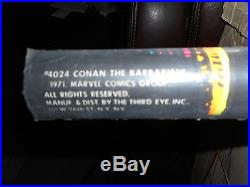 Conan The Barbarian Third Eye Poster #4024 Black Light Mint In Original Tube