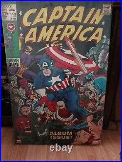 Captain America Comic Poster