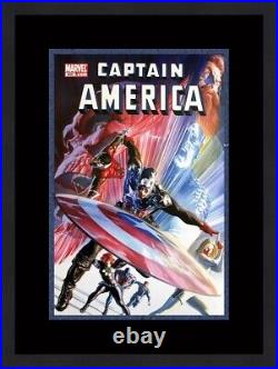 Captain America Marvel Comic Cover # 600 Custom Gallery Framed