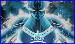 Captain Marvel GLOW IN THE DARK VARIANT Matt Taylor Print Poster Mondo #/300 GID Captain Marvel GLOW IN THE DARK VARIANT Matt Taylor Print Poster Mondo #/300 GID