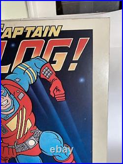 Captain Zilog Comic Book 1 Early Computer Giveaway Exxon 1979 With Poster VG