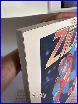 Captain Zilog Comic Book 1 Early Computer Giveaway Exxon 1979 With Poster VG