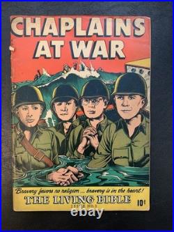 Chaplain's at War Poster from 1945 original comic book