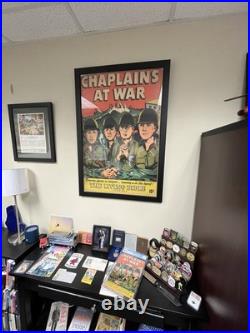 Chaplain's at War Poster from 1945 original comic book