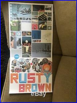 Chris Ware Rusty Brown SDCC 2019 Signed Book Poster Print San Diego Comic Con