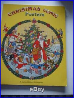 Christmas Comic Posters by Denis Gifford Paperback Book The Fast Free Shipping