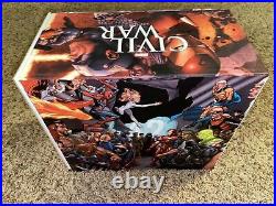 Civil War Box Set Slipcase Hardcover Marvel Brand New Sealed + Cloth Poster HC