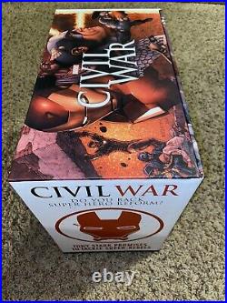 Civil War Box Set Slipcase Hardcover Marvel Brand New Sealed + Cloth Poster HC