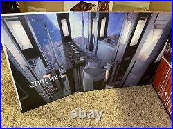 Civil War Box Set Slipcase Hardcover Marvel Brand New Sealed + Cloth Poster HC