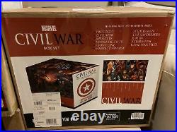 Civil War Box Set Slipcase Hardcover Marvel Brand New Sealed + Cloth Poster HC