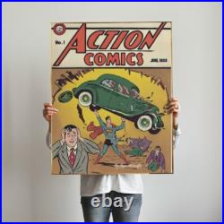 Classic comic book Poster Wall Art (No Frame)