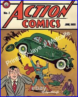Classic comic book Poster Wall Art (No Frame)