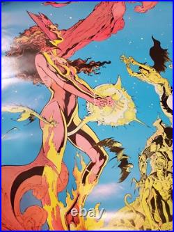 Collectible 1987 Original SCARLET WITCH Marvel Comics Poster Collectible 1987 Original SCARLET WITCH Marvel Comics Poster