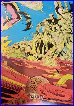 Collectible 1987 Original SCARLET WITCH Marvel Comics Poster