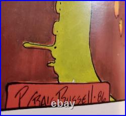 Collectible 1987 Original SCARLET WITCH Marvel Comics Poster