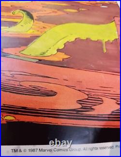 Collectible 1987 Original SCARLET WITCH Marvel Comics Poster