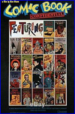 Comic Book Confidential 1989 U. S. One Sheet Poster