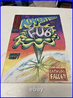Comic Book Not Poster University of California Berkeley 1969 Adventures Of Fub
