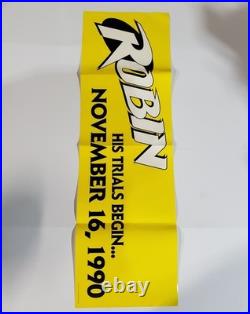 Comic Book Store Vintage Rare Promo Batman And Robin DC Comics Posters & Sticker Comic Book Store Vintage Rare Promo Batman And Robin DC Comics Posters & Sticker