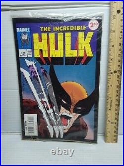 Comic Book Wolverine vs Hulk Poster #4 Todd McFarlane Incredible 340 Cover X-Men