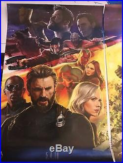 Comic Con 2017 Signed Full Set Avengers Infinity War Ryan Meinerding Posters