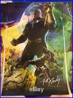 Comic Con 2017 Signed Full Set Avengers Infinity War Ryan Meinerding Posters