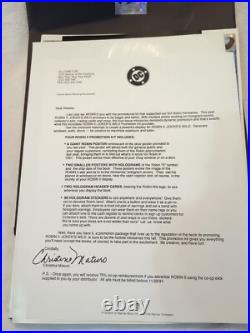 Comic Shop Promotional Packet For Robin II Includes Extra Large Poster