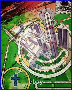 Comic book poster, Star Wars. Harry Harrison. Soviet poster. Large poster-game