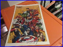 Comics Feature, POSTER #1, 11 X 16 3/4, Vintage, Rare