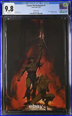Conan The Barbarian 1 CGC 9.8 Movie Poster Foil Variant